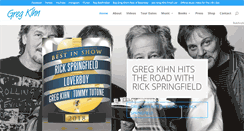 Desktop Screenshot of gregkihn.com